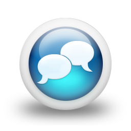 Glossy_3d_blue_conversation